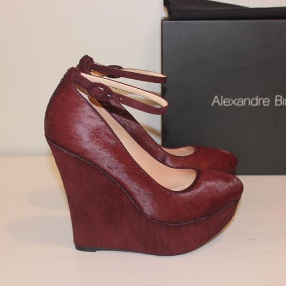 NEW Alexandre Birman Scarpin Prune Platform Shoes - Picture 1 of 10